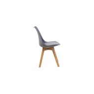 Стул P-01 серый від ТМ Вітро Меблі (VetroMebel, постачання припинено)