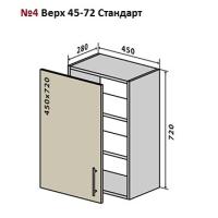 Верхний модуль Мода Мат № 4 верх 45-72 Стандарт постачання припинено Верхний модуль Мода Мат № 4 верх 45-72 Стандарт постачання припинено
