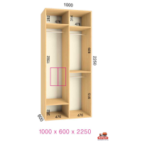 ШК Ультра 1000х600х2250