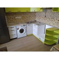 Кухня Шарлотта в процессе сборки, фасады ДСП від ТМ Маршал-дім