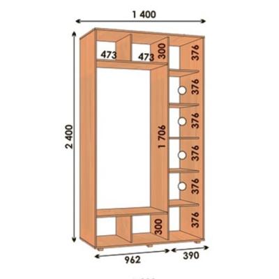 Шкаф купе прямой ШК 02 ВхГхШмм 2400х600х(1400-1800) двухдверный від Алекса (м. Дніпро) Шкаф купе прямой ШК 02 ВхГхШмм 2400х600х(1400-1800) двухдверный від Алекса (м. Дніпро)