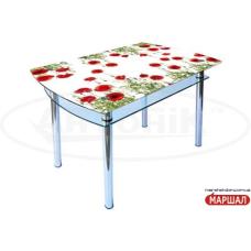 Стол стеклянный КС-4 фотопечать №118