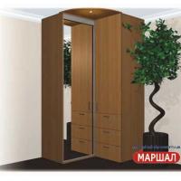 Угловой шкаф-купе+П2/2100 ((800-1300) х 2100 х 600)