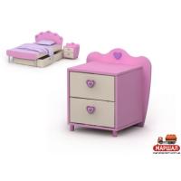 Тумба к кровати Pn-14-2 Pink