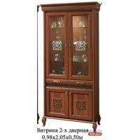 Лаура Нова Витрина 2-дверная Лаура Нова Витрина 2-дверная
