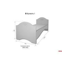 Б Кровать 1 Богема (фабрика временно не работает)