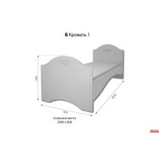 Б Кровать 1 Богема (фабрика временно не работает)