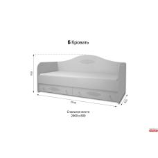 Б Кровать Богема (фабрика временно не работает)