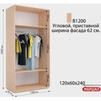 Шкаф-купе Виват В1200 (фабрика временно не работает)
