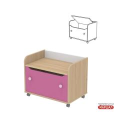 КОМОД ДЛЯ ИГРУШЕК BRIZ АКВАРЕЛИ КВ-22